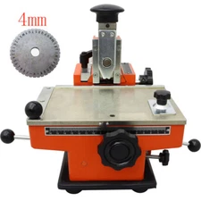 Semi-automatic Sheet Embosser Small Manual Nameplate Marking Machine 4mm Letter