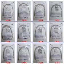 100PCS Alambre para Arco Dental NITI Rectangular Forma Natural Super El stico