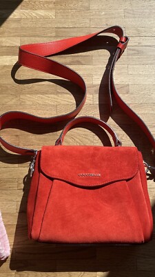 coccinelle tasche leder Rot