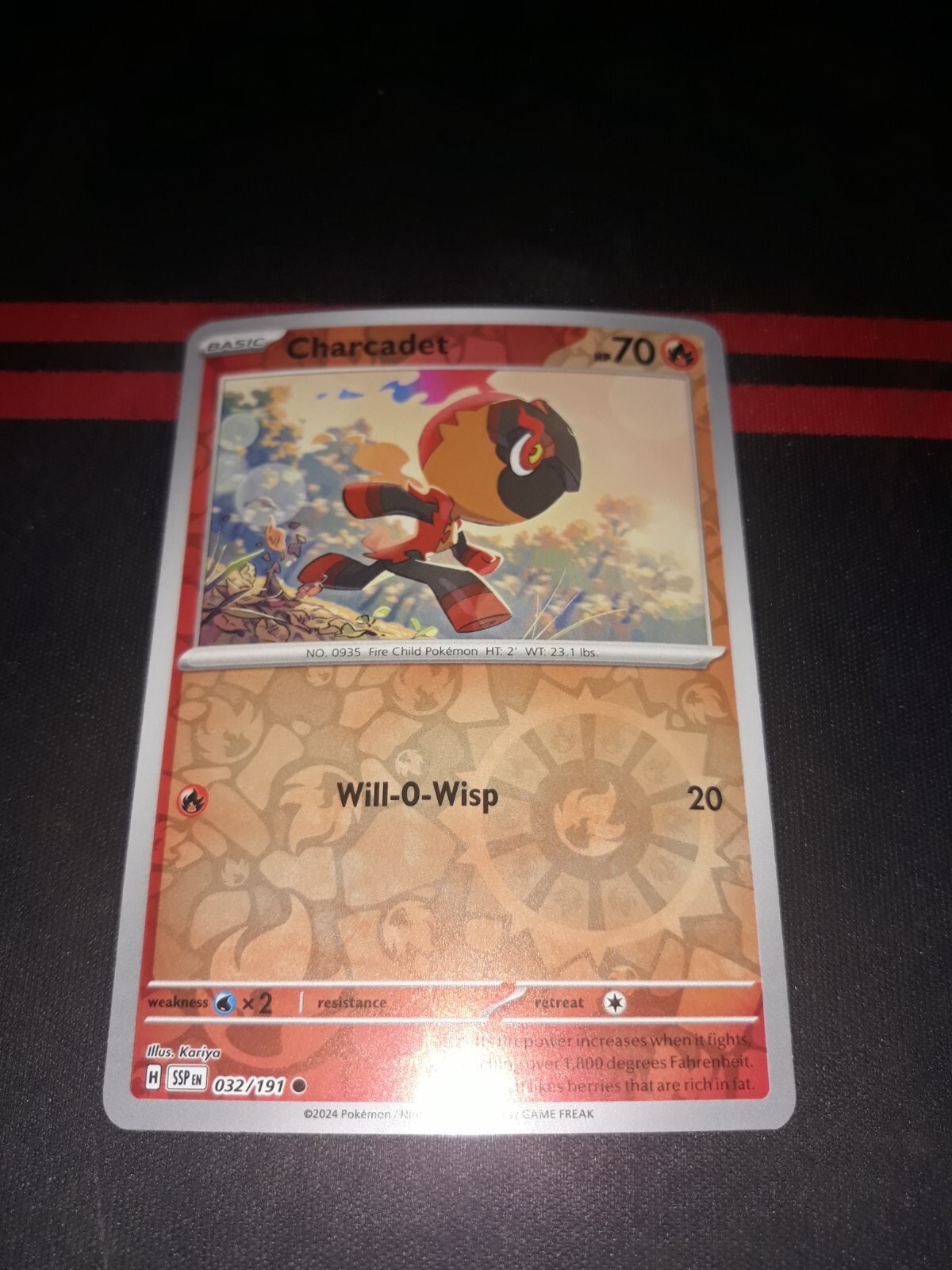 Charcadet 032/191 Sv08: Surging Sparks Reverse Holo