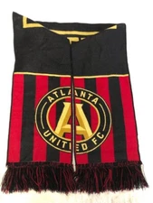 Atlanta United 2018 MLS Cup Soccer Champions Scarf Excellent Condition