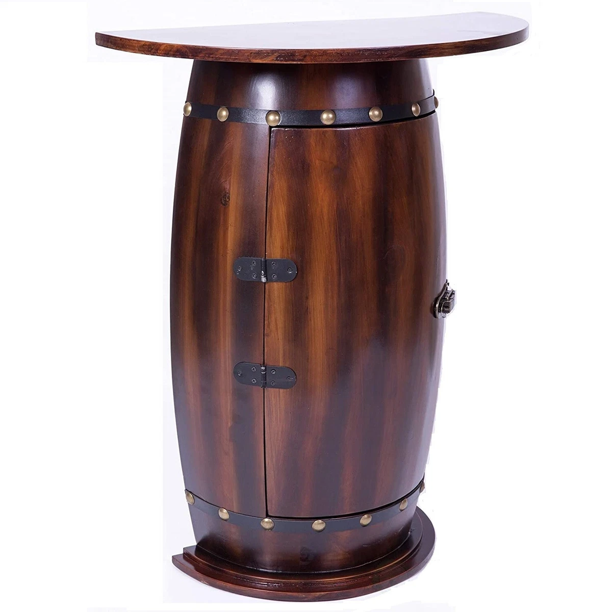 Barrel shaped end tables deals