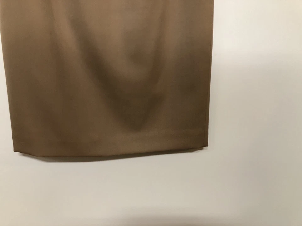 Falda lápiz Classiques Entier beige pura lana forrada hasta la rodilla talla 4 Sanyo Foto 3 de 4