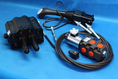 Frontladerventil Kit Akon Frontlader 3 fach 90 L/min 12v Case  