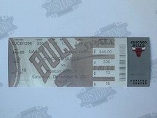 2007 Boston Celtics at Chicago Bulls BO Ticket 12/8/07 C's Championship Year