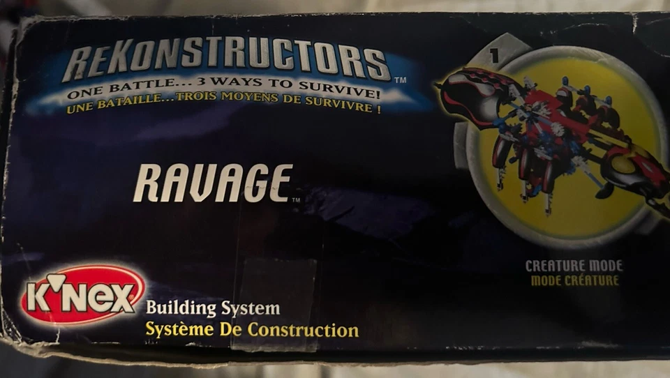 NUEVO 2003 K'nex Reconstructors Revage control remoto con sistema de construcción de cómics Foto 3 de 4