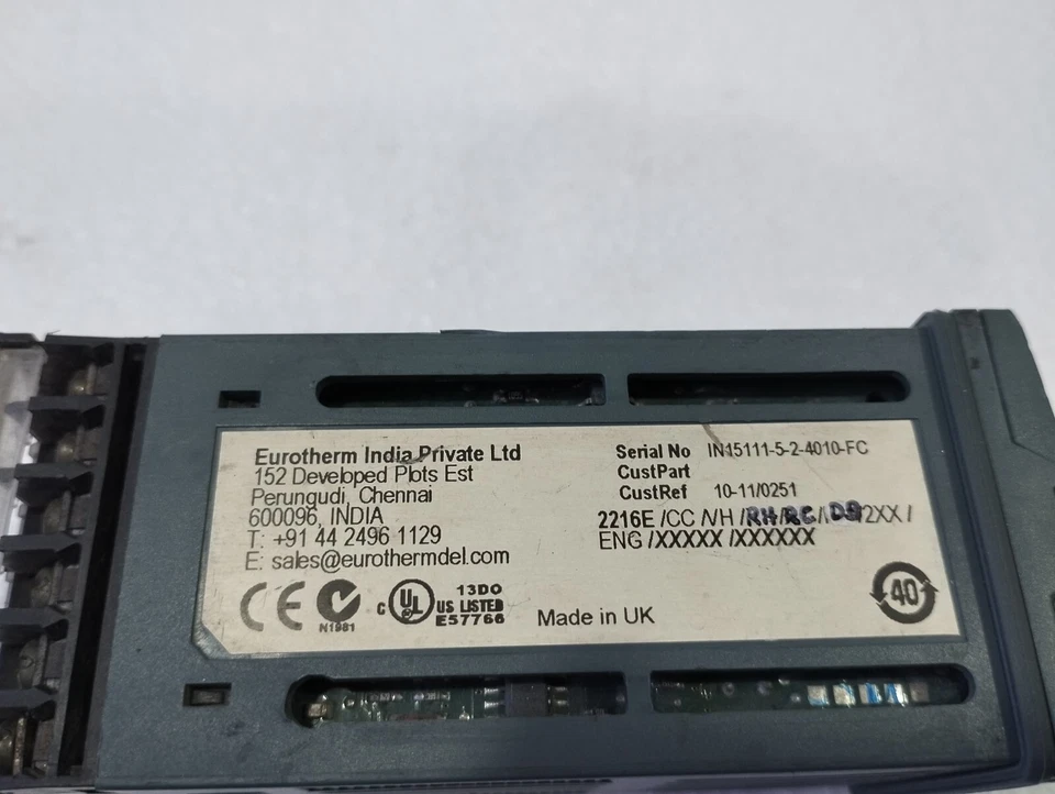 Contrôleur de température EUROTHERM 2216E - Photo 4/4