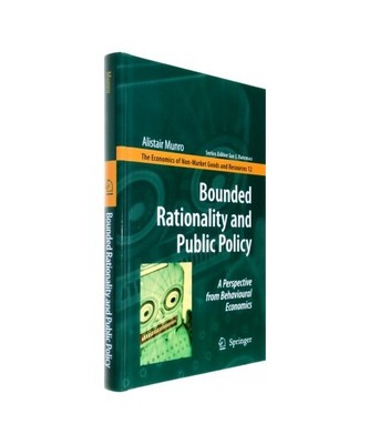 Bounded Rationality and Public Policy: A Perspective from Behavioural Economics,