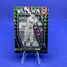 2021 Mosaic Lou Boudreau Will To Win Green Prizm - Cleveland Indians