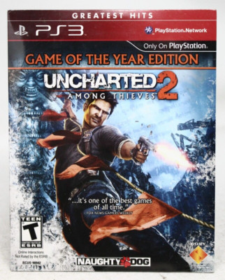 Uncharted 2 Among Thieves GOTY Edition-Greatest Hits-PlayStation3, PS3-NFR, New+