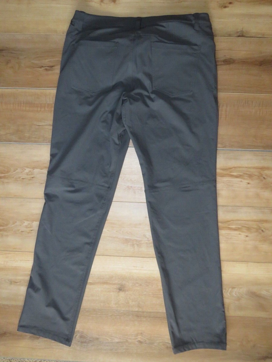 Luluです。 Lululemon Women's Gray Zipper Work Dress Casual Pants Sz 33