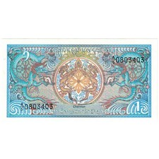 [#194665] Banknote, Bhutan, 1 Ngultrum, undated (1986-90), undated ( 1986-90), K