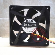 Sanyo 9G1212G1071 12038 DC12V 0.98A 12CM 3-Wire Silent Cooling Fan