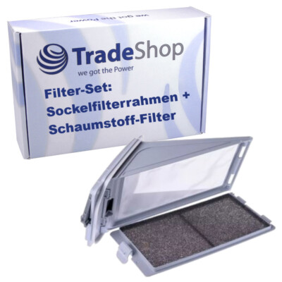 Sockelfilter Filter-Set für Bauknecht TK EVO 74A++, EVO 84A+, Platinum 8 A++  