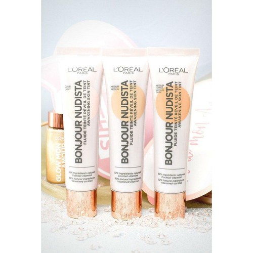 L'OREAL Bonjour Nudista Awakening Skin Tint Foundation - Choose Shade - NEW - Picture 3 of 14