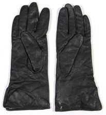 Guantes de cuero negro usados y propiedad de Audrey Hepburn ¡PRECIO DE VENTA!!!!!!!!!!!!!!