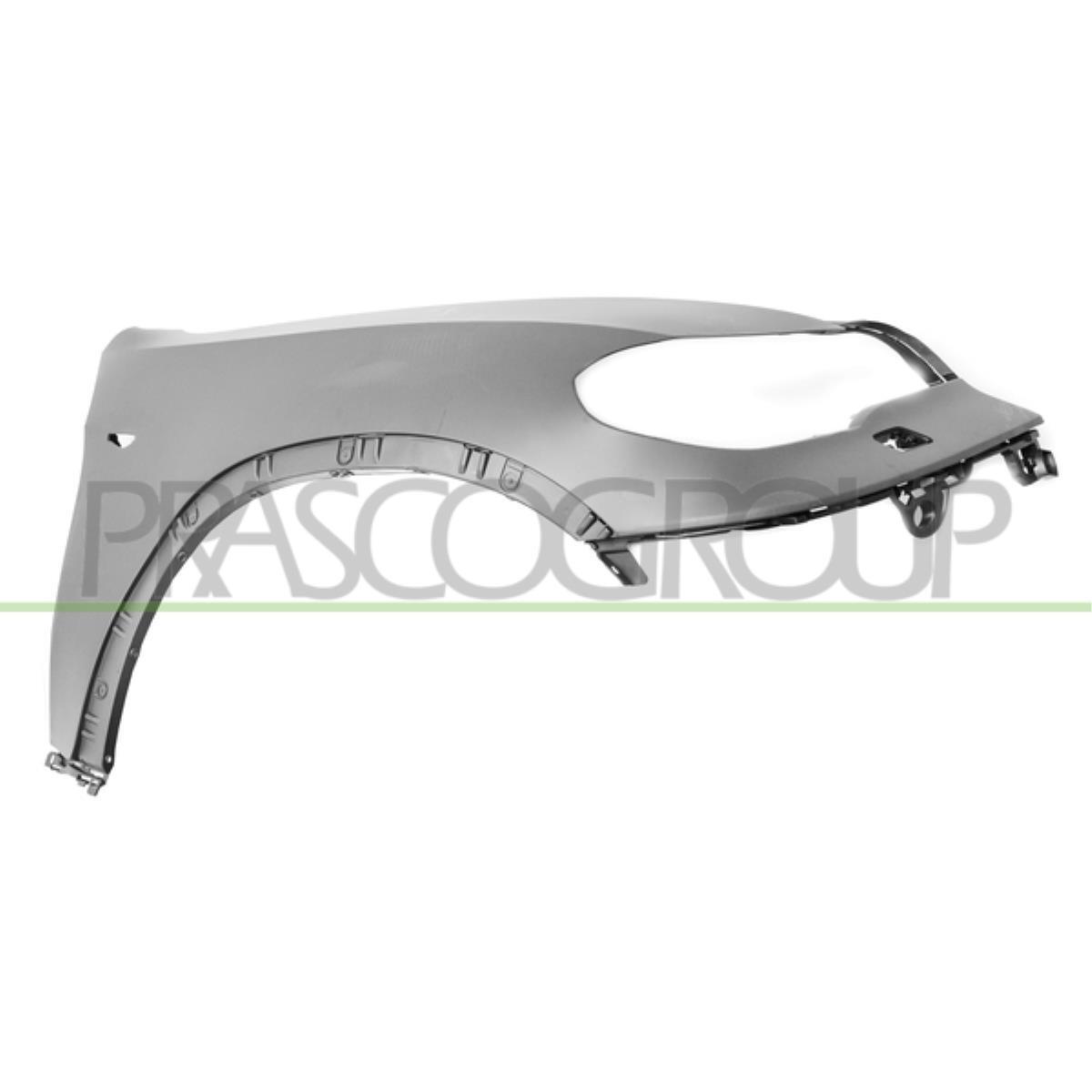 Kotflügel vorne rechts mit Blinkerloch Kunststoff für BMW X5 E70 xDrive30d