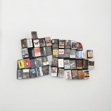 Vintage Cassette Tape Collection with Carrying Case