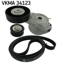 SKF Keilrippenriemensatz VKMA 34123 für SAAB YS3D Turbo