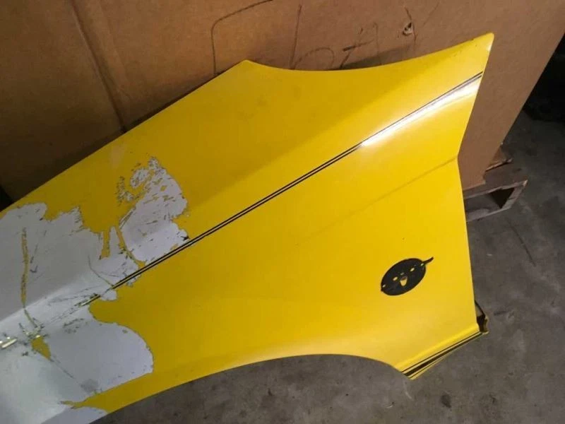 99 00 01 02 03 04 FORD MUSTANG DRIVER LEFT FENDER | YELLOW — 第 3/4 张图片