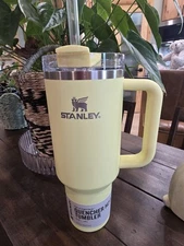Stanley x Target Exclusive 40 oz Tumbler yellow lemonade quencher New Limited