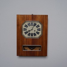 Jantar Wand Pendel Uhr Regulator UdSSR Vintage Retro zum Aufziehen