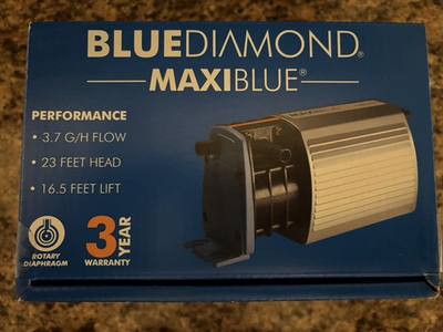 #ad Blue Diamond MaxiBlue Condensate Pump HVAC X87 721 208 230v $82.49