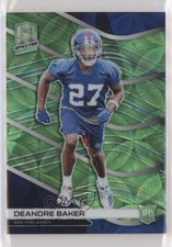 2019 Panini Spectra Rookies Neon Green Prizm 34/35 Deandre Baker #166 rh9