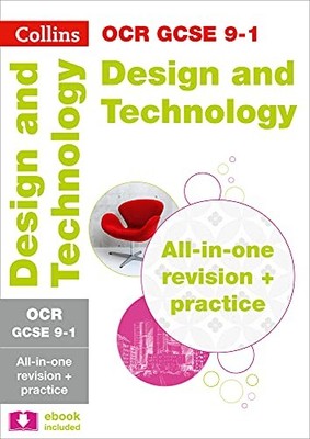 Collins GCSE - OCR GCSE 9-1 Design  Technology All-in-One Revision an - G245z