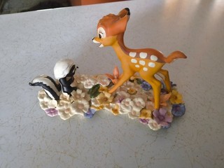 WDCC Bambi 50th Anniversary "He can call me a flower" LE Figurine