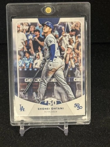 Shohei Ohtani 2024 Topps 50/50 Season HR Card HOT #50 #100