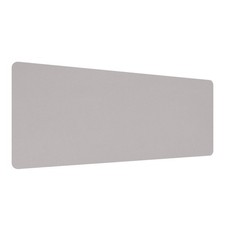 28"x16" Desk Mat Protector, PVC Non-Slip Mouse Pad Mat, Gray