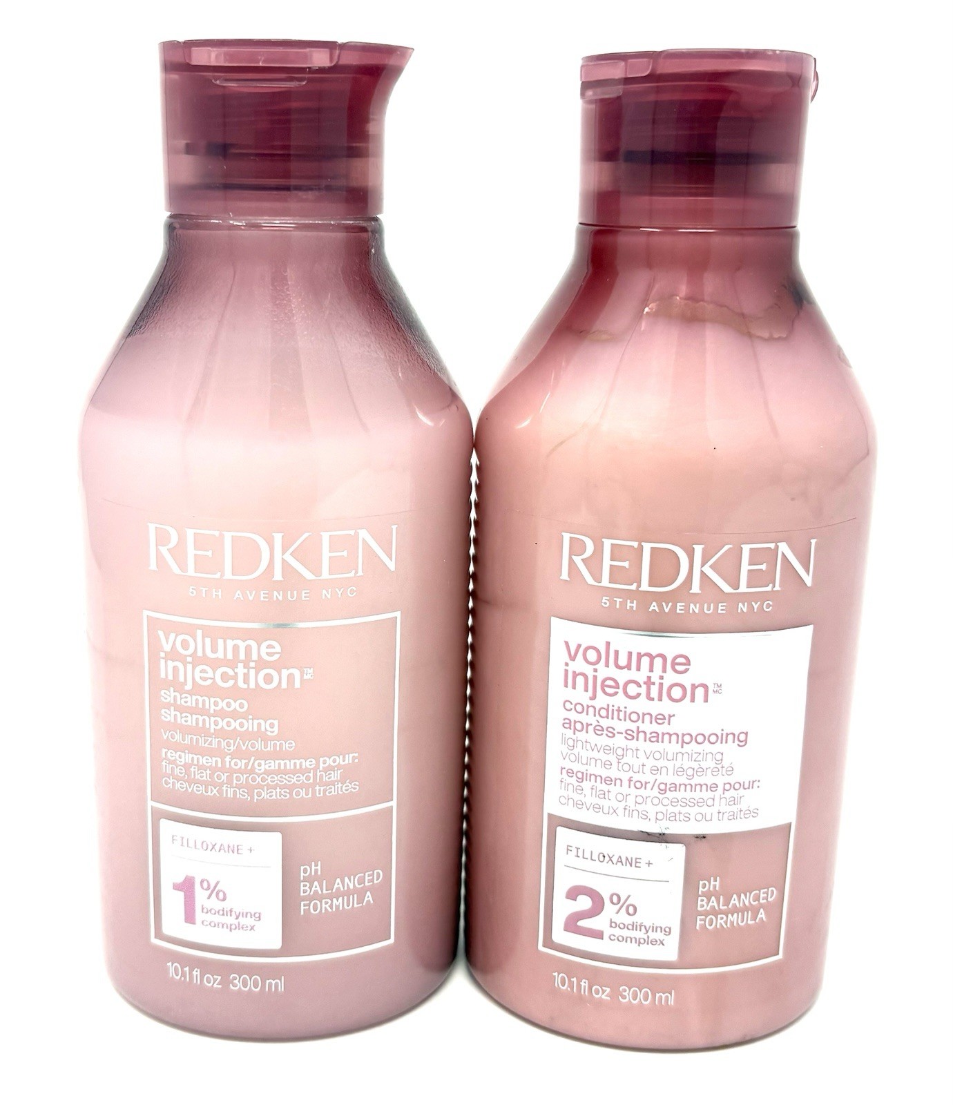 Redken Volume Injection Shampoo & Conditioner 10.1oz(300ml)