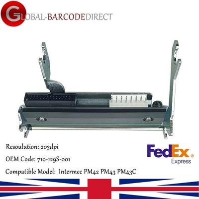 710-129S-001 Druckkopf für Intermec PM42 PM43 PM43C Etikettendrucker 203dpi