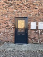 £525 UPVC PVC Composite Door Anthracite Grey Front Door Back Door 995mm x 2090mm