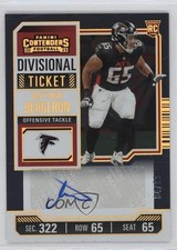 2023 Panini Contenders Rookie Divisional Ticket 84/99 Matthew Bergeron Auto 1k0e