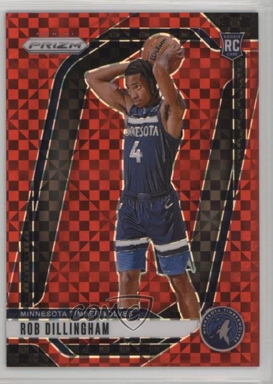 2024-25 Panini Prizm Red Power Prizm 67/75 Rob Dillingham #250 18yk