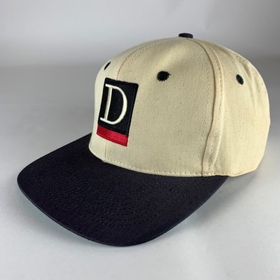 Dewars White Label Scotch Whiskey Vintage Cream Black KC Snapback Hat