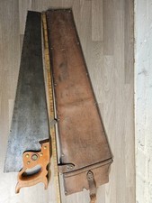 Vintage Spear & Jackson No88 26” Hand Saw with matching Leather Sheath