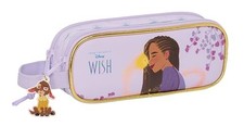 Safta WISH   Children's Double Pencil Case, Children's Pencil Case, Ideal for Sc
