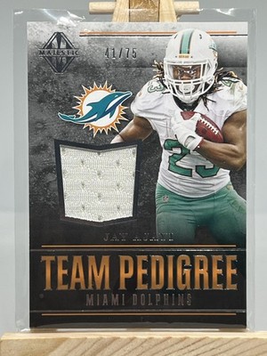 2017 Panini Majestic - Team Pedigree Materials Jay Ajayi #MD-JA /75 (MEM)