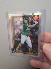 2025 Topps Chrome Update Nick Kurtz RC Refractor #USC178 Athletics