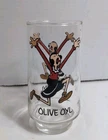 Vintage Olive Oyl Glass-Kollect-A-Set Series-Popeye-King Feature