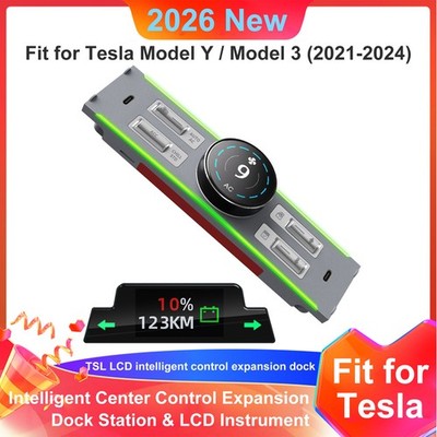Intelligent Center Control Station LCD Instrument For Tesla Model 3 Y 2021-2024