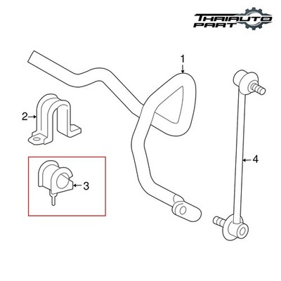 Douille Barre Stabilisatrice Avant Toyota - Réf OEM 4881506140 - Neuf