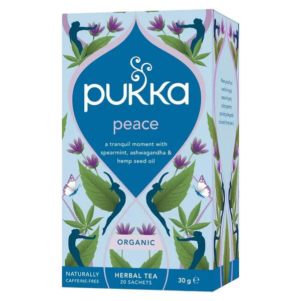 Pukka Tea Peace Individually Wrapped Organic Enveloped Tea 20s - PACK - Image 4