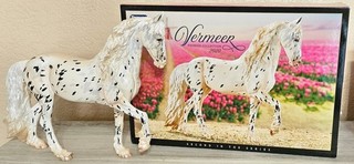 Breyer VERMEER 2020 Premier Club Appaloosa Friesian W/Ghost Spots. NO RESERVE!