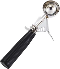 Cookie Scoop - #40 (0.78 oz) - Disher, Portion Scoop, / 0.78 oz, Black 