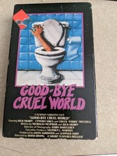 Betamax Good Bye Cruel World Lightning Video Toilet Dick Shawn Beta Not VHS 1982