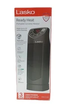 Lasko CT14401 Portable Ceramic Heater 1500W Oscillation, Timer, Thermostat 